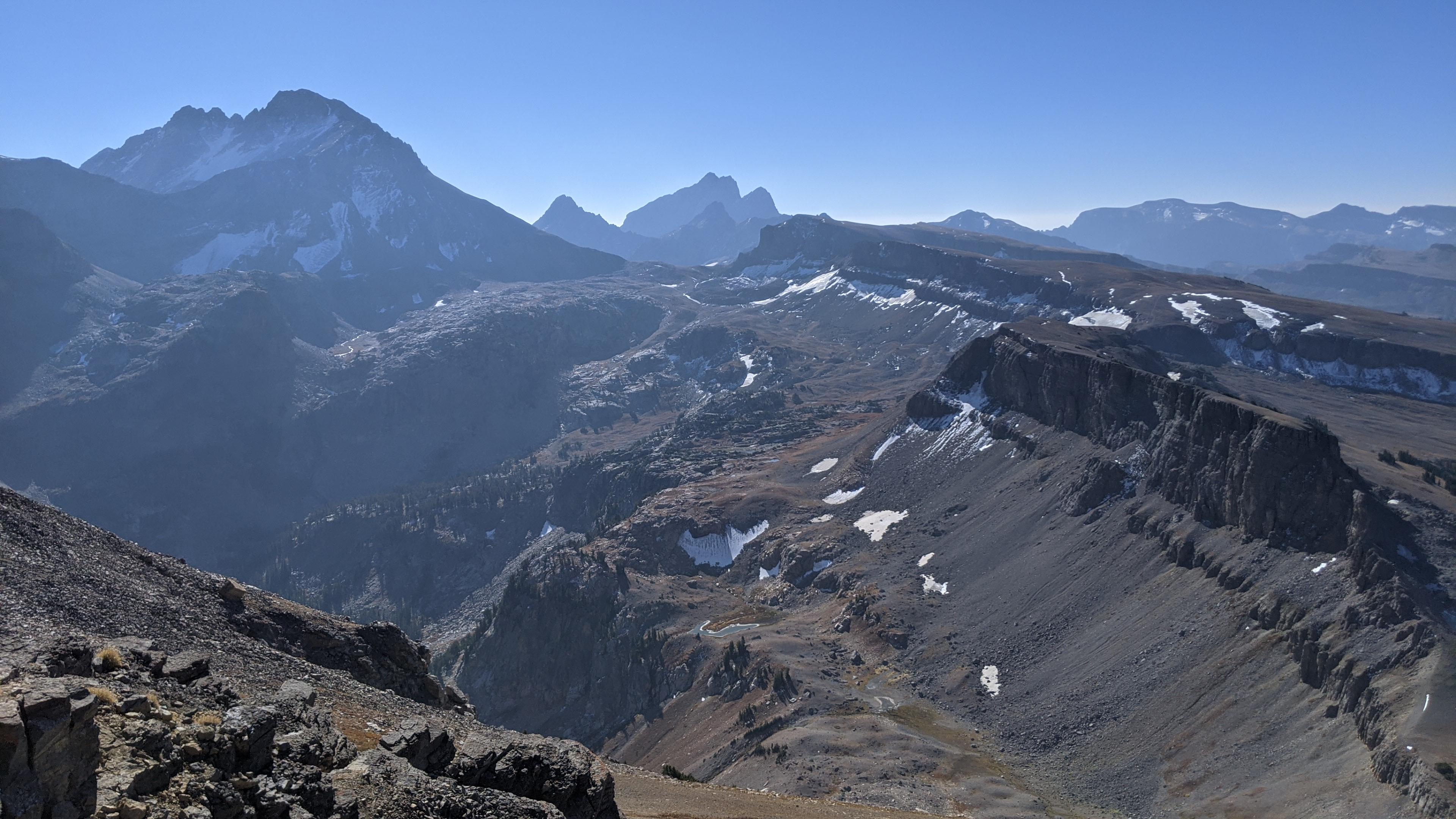 Looking south from Table Mountain Summit